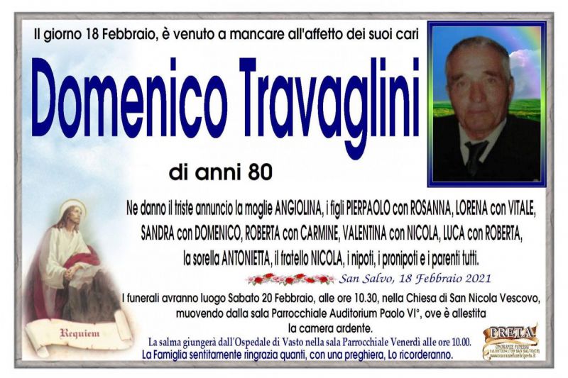 Domenico Travaglini 19/02/2021