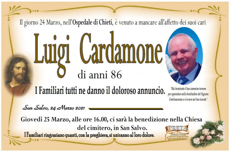 Luigi Cardamone 24/03/2021