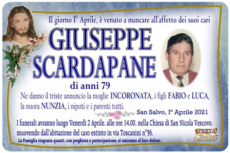 Giuseppe Scardapane 1/04/2021