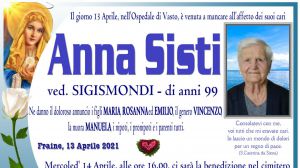 Anna Sisti 13/04/2021