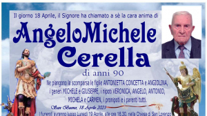 Angelo Michele Cerella 18/04/2021