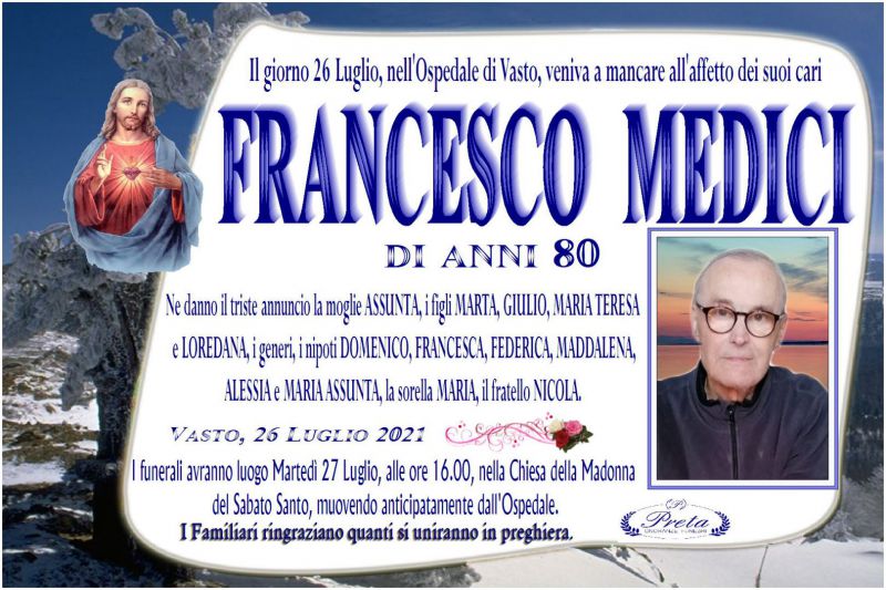 Francesco Medici 26/07/2021