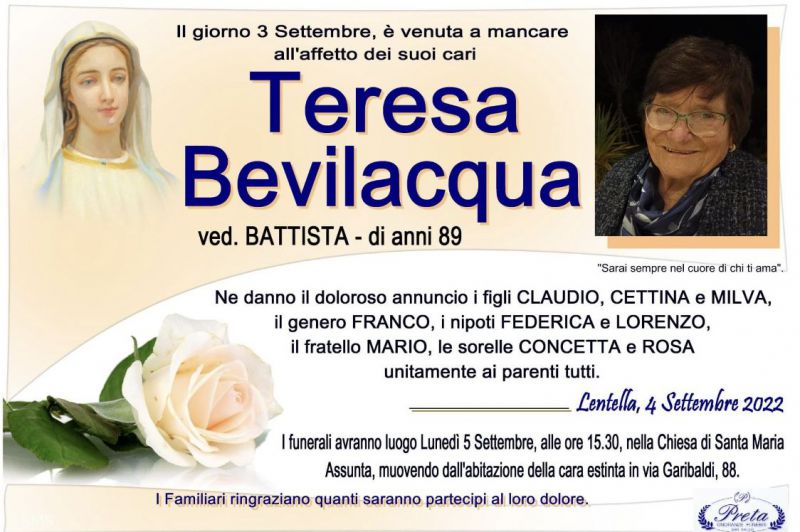 Teresa Bevilacqua 04/09/2022