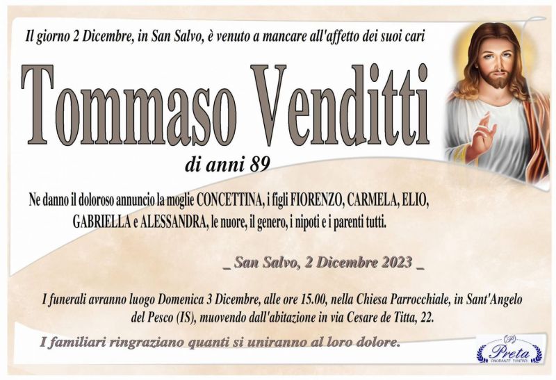 Tommaso Venditti 2/12/2023