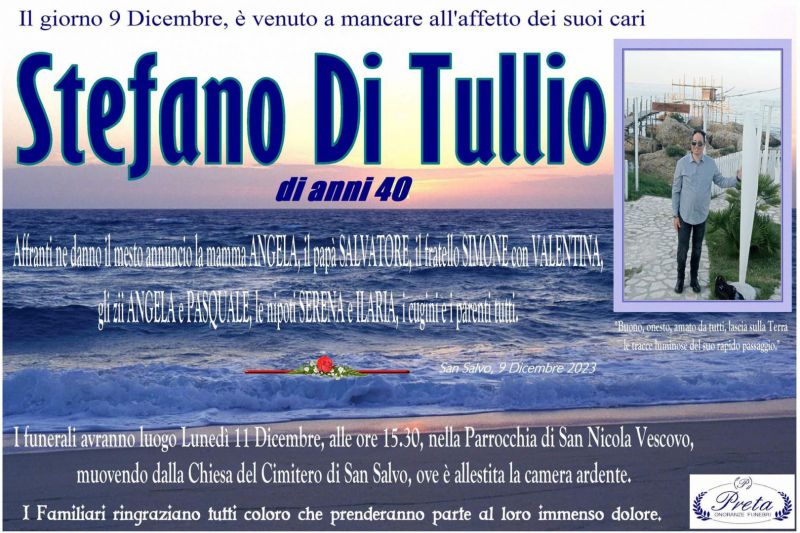 Stefano Di Tullio 9/12/2023