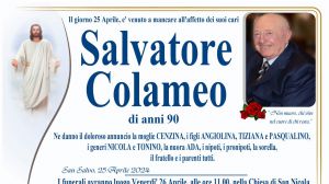 Salvatore Colameo 25/04/2024