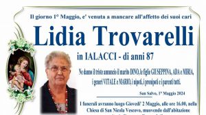 Lidia Trovarelli 1/05/2024