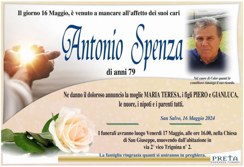 Antonio Spenza 16/05/2024