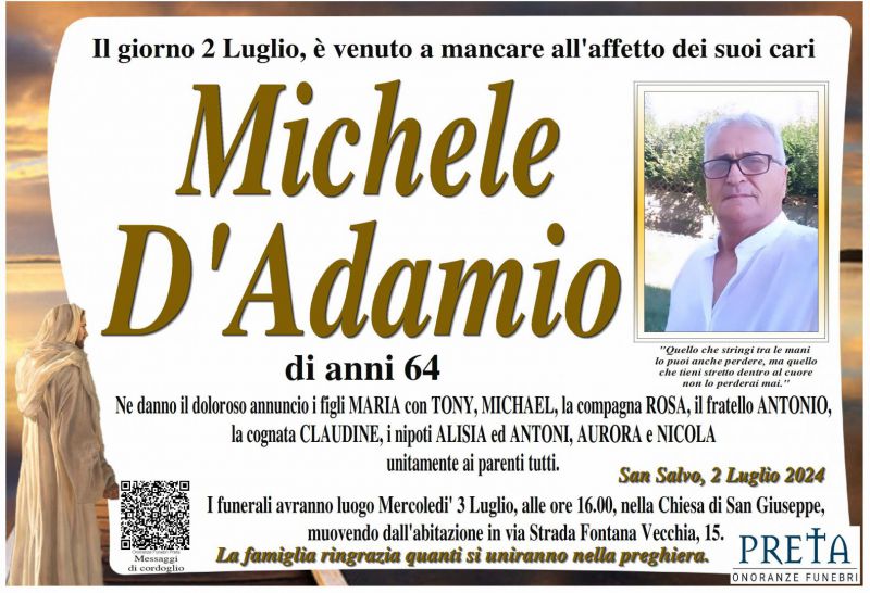 Michele D’Adamio 2/07/2024