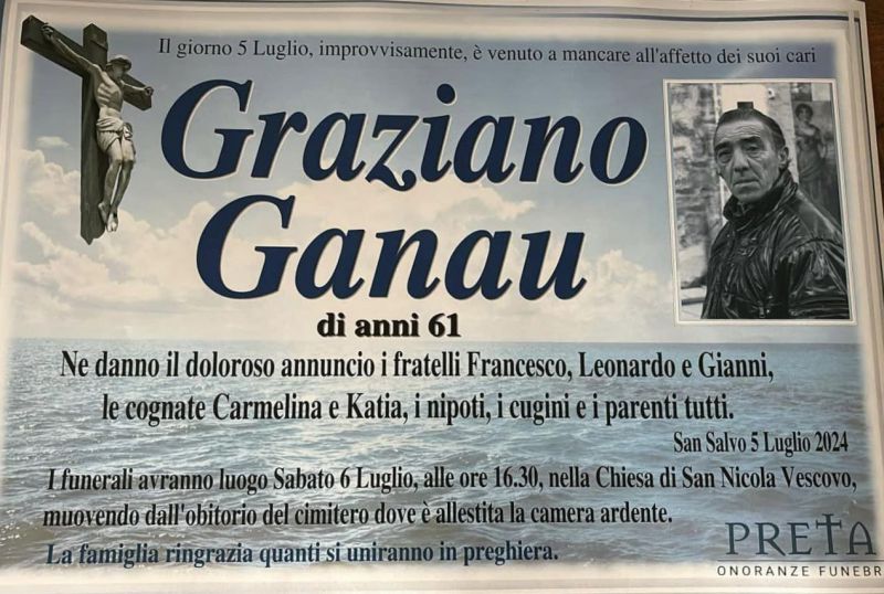 Graziano Ganau 5/07/2024