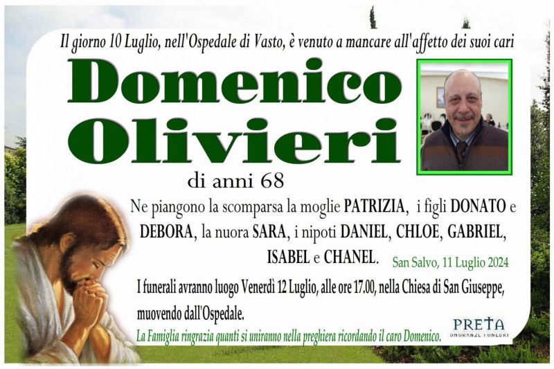 Domenico Olivieri 10/07/2024