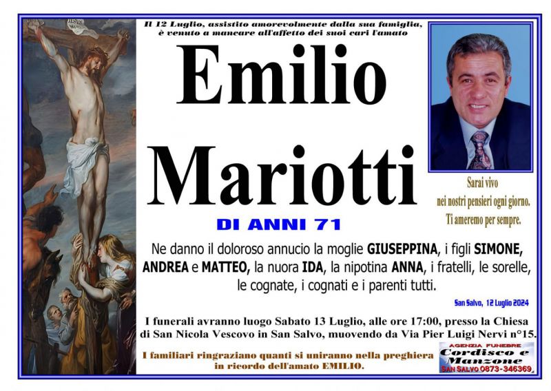 Emilio Mariotti 12/07/2024