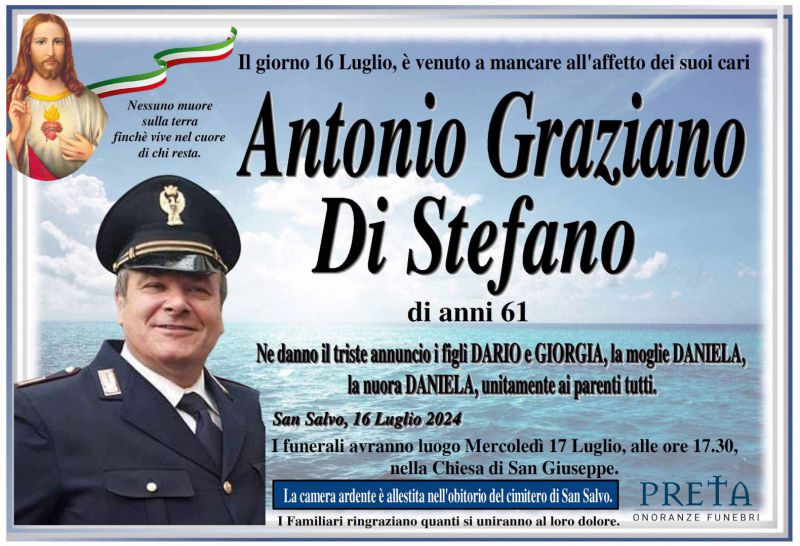 Antonio Graziano Di Stefano 16/07/2024