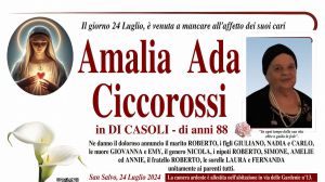 Amalia Ada Ciccorossi 24/07/2024