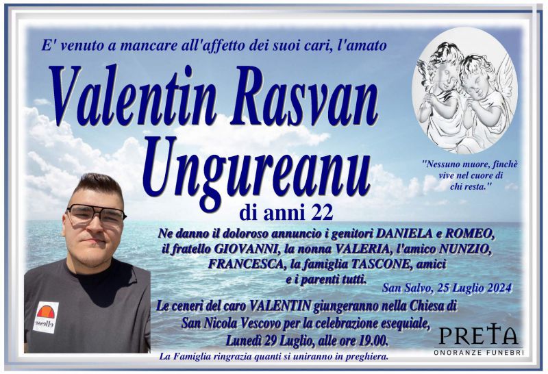 Valentin Rasvan Ungureanu 25/07/2024