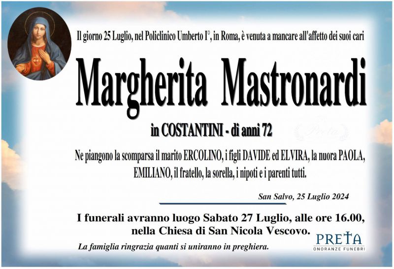 Margherita Mastronardi 25/07/2024