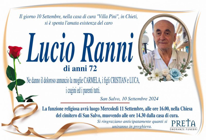 Lucio Ranni 10/09/2024