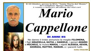 Mario Cappellone 11/10/2024