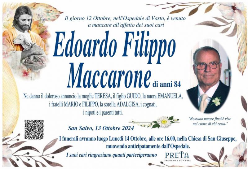 Edoardo Filippo Maccarone 13/10/2024