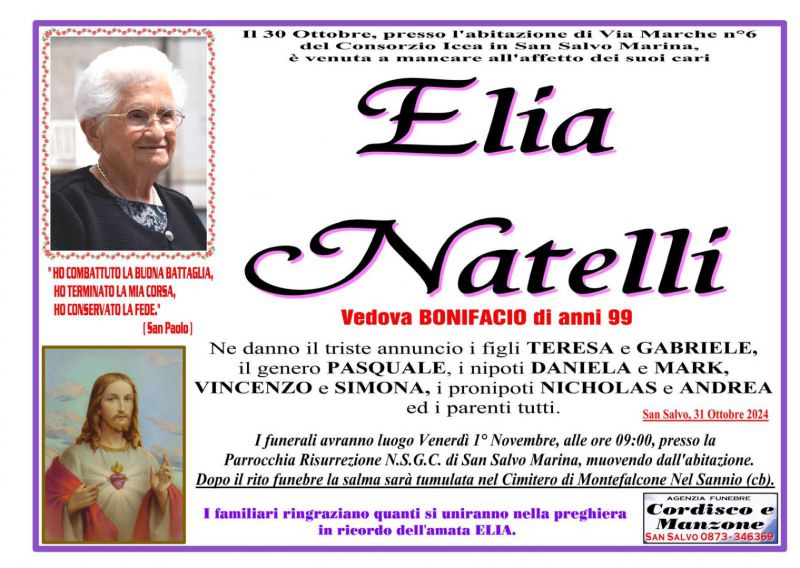 Elia Natelli 31/10/2024