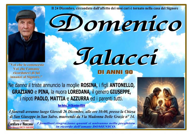 Domenico Ialacci 24/12/2024