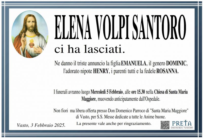 Elena Volpi Santoro 3/02/2025