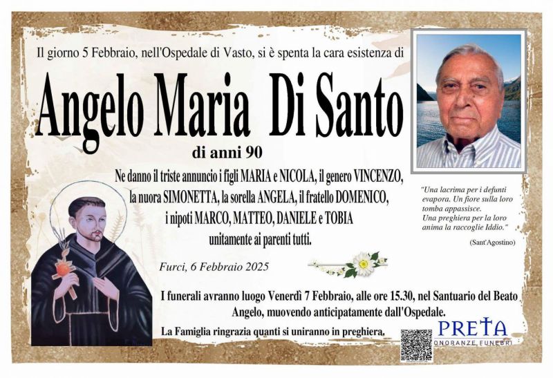 Angelo Maria Di Santo 6/02/2025