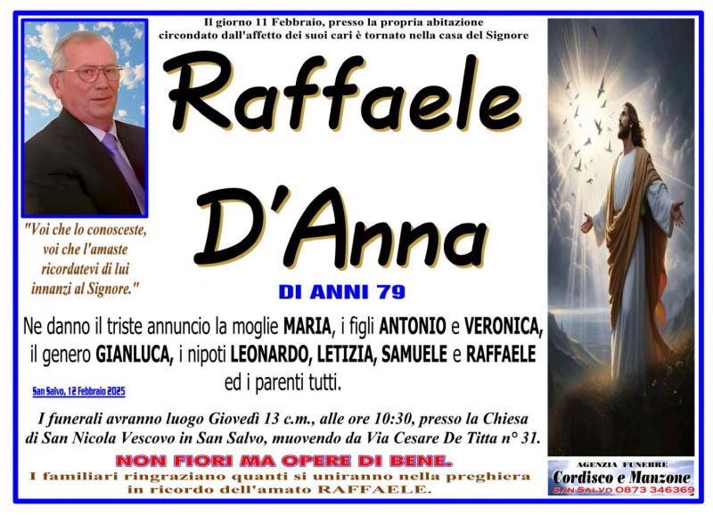 Raffaele D’Anna 12/02/2025