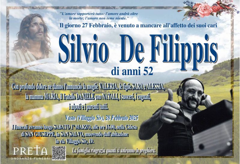 Silvio De Filippis 28/02/2025