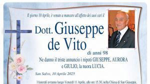 Giuseppe de Vito 10/04/2025