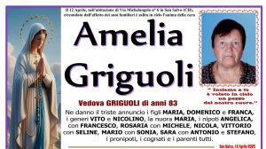 Amelia Griguoli 12/04/2025