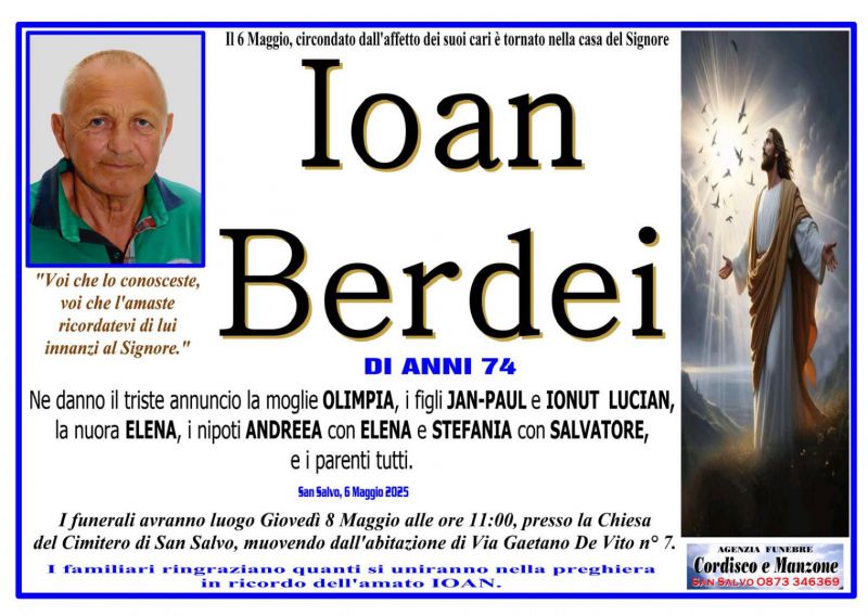 Ioan Berdei 6/05/2025