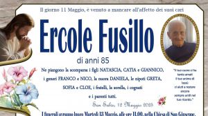Ercole Fusillo 12/05/2025