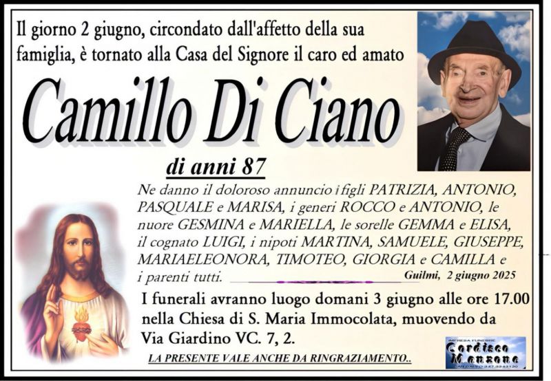 Camillo Di Ciano 2/06/2025
