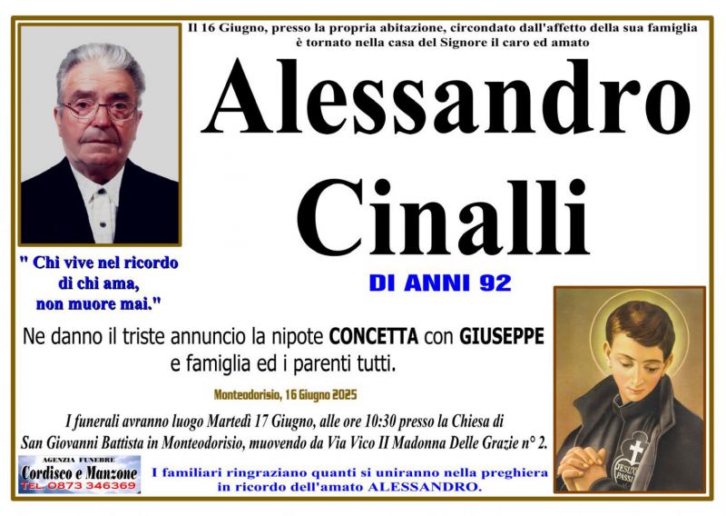Alessandro Cinalli 16/06/2025