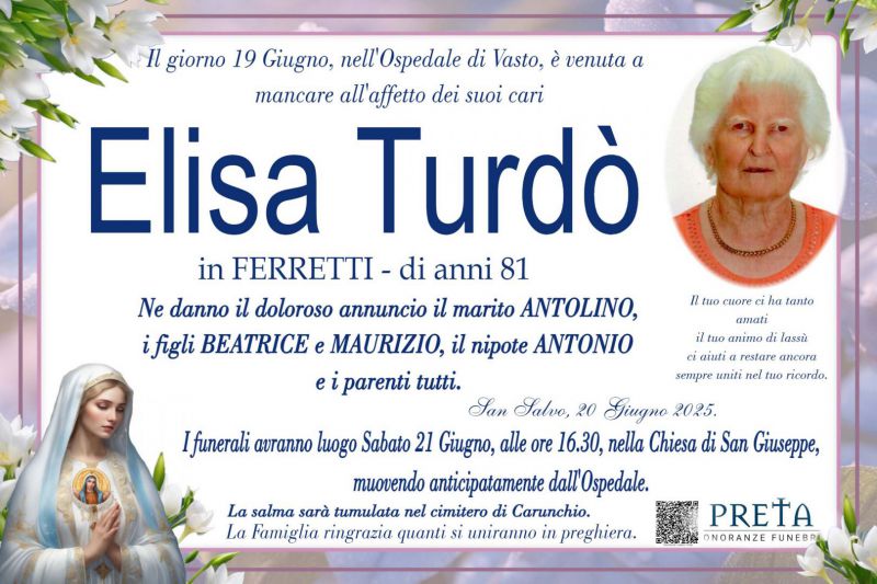 Elisa Turdó 20/06/2025
