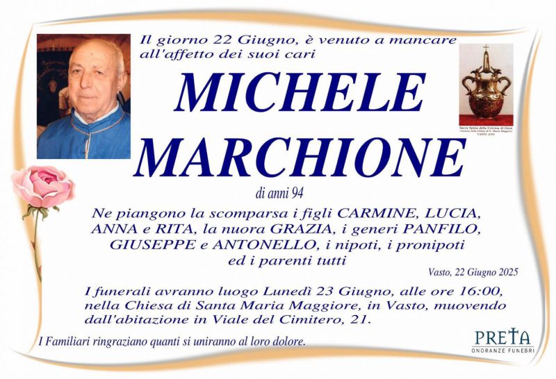Michele Marchione 22/06/2025