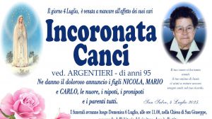 Incoronata Canci 4/07/2025