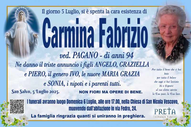 Carmina Fabrizio 5/07/2025