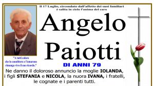 Angelo Paiotti 18/07/2025