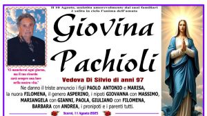 Giovina Pachioli 11/08/2025