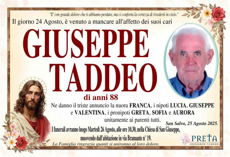 Giuseppe Taddeo 25/08/2025