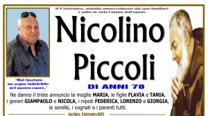 Nicolino Piccoli 10/09/2025