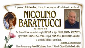 Nicolino Barattucci 18/09/2025