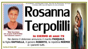 Rosanna Terpolilli 24/10/2025