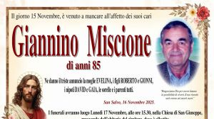 Giannino Miscione 16/11/2025