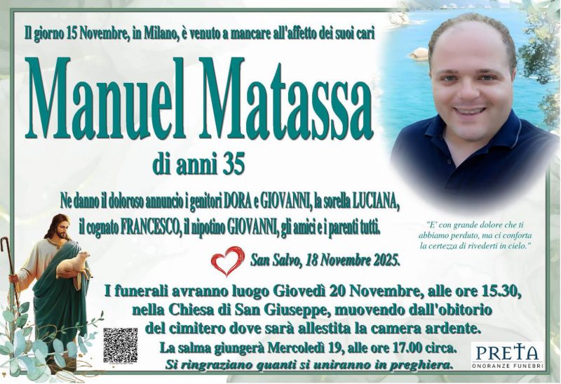 Manuel Matassa 18/11/2025