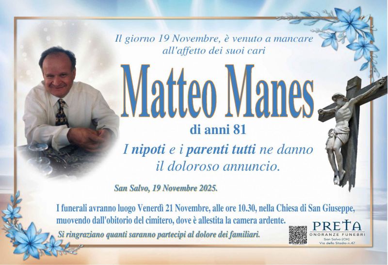 Matteo Manes 19/11/2025