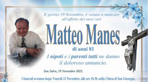 Matteo Manes 19/11/2025