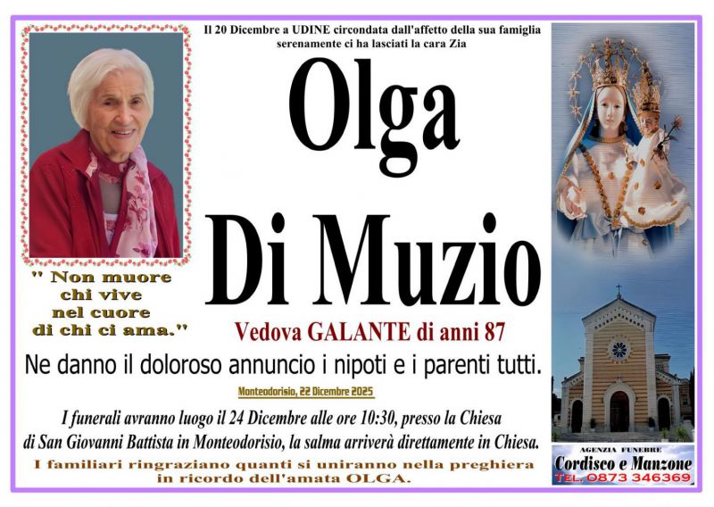Olga Di Muzio 22/12/2025